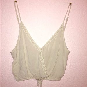 Cropped Sheer Tank Top